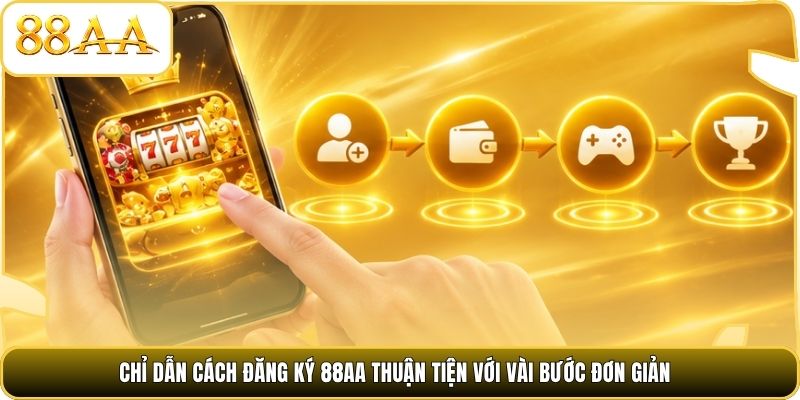 Chỉ dẫn cách đăng ký 88AA thuận tiện với vài bước đơn giản