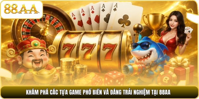Khám phá các tựa game phổ biến và đáng trải nghiệm tại 88AA